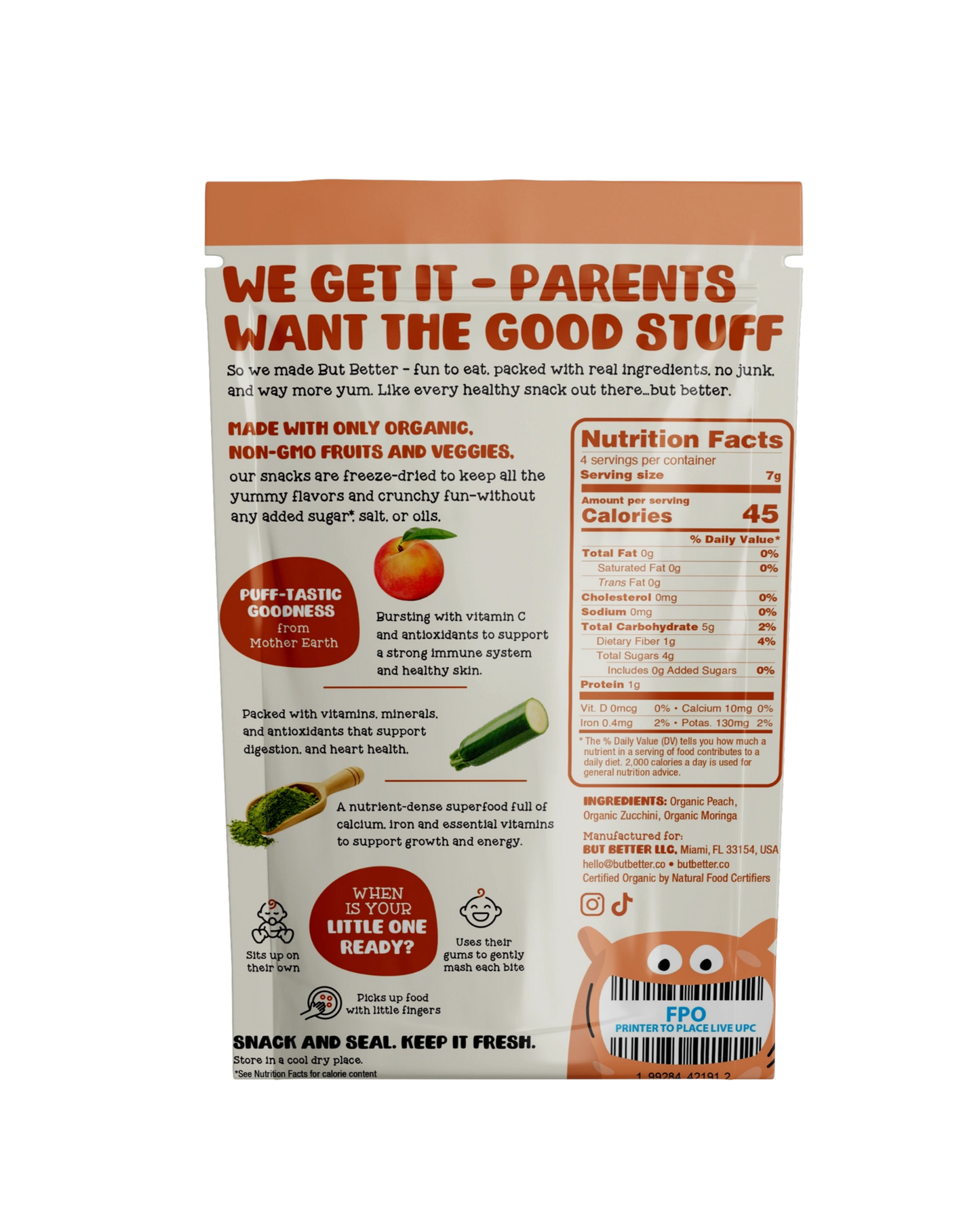 Peach Zucchini