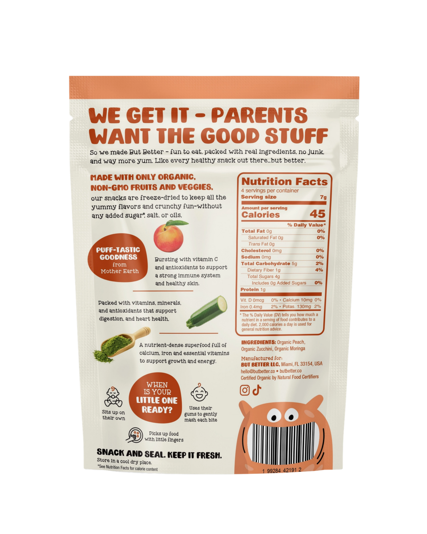 Peach Zucchini