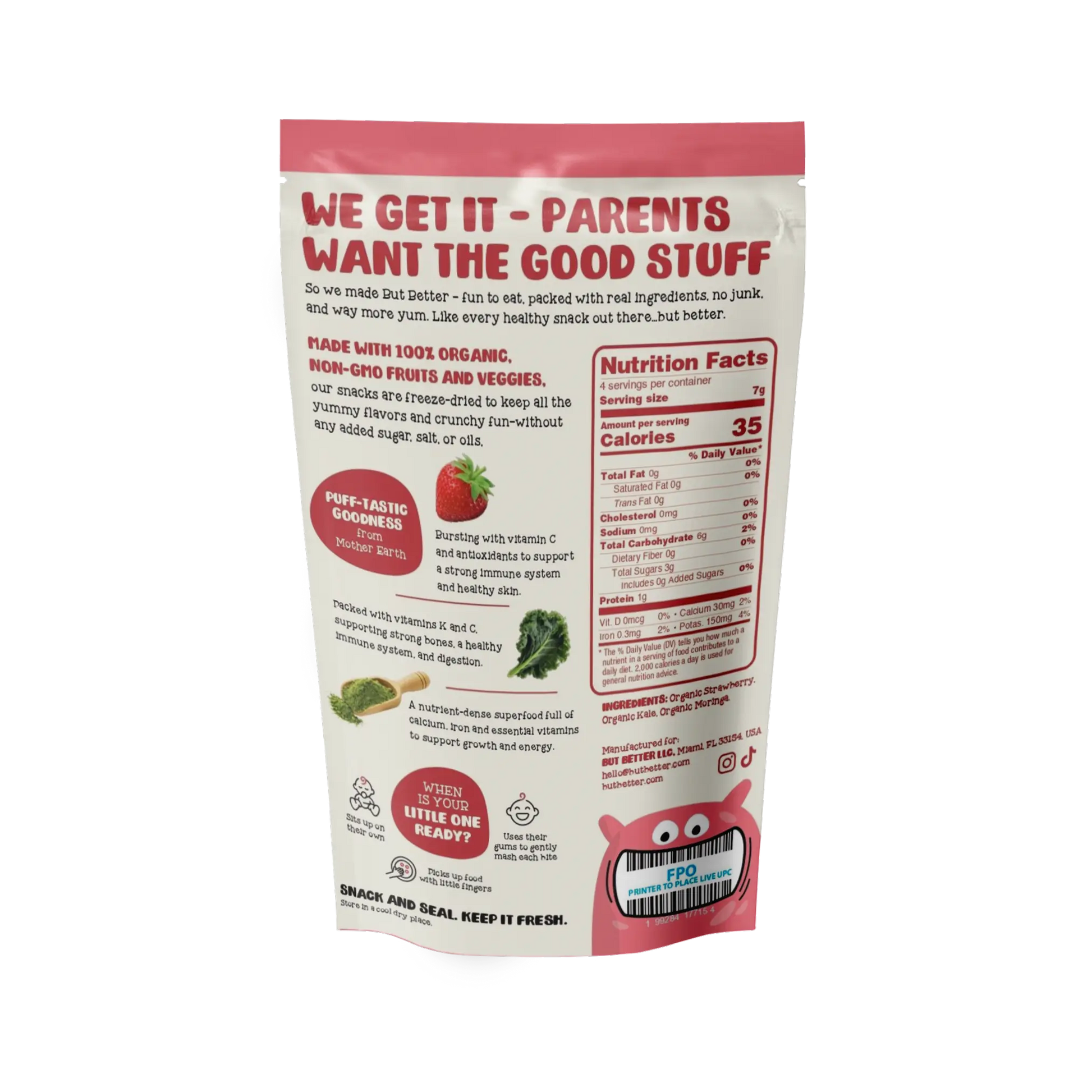 SINGLE Strawberry Kale ShaniStore110